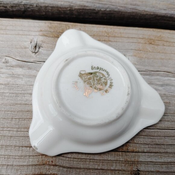 LOVELY VINTAGE DORTMUND Westfalenhallen and Gartenschau-turn Ashtray Mini tray - Picture 2 of 4